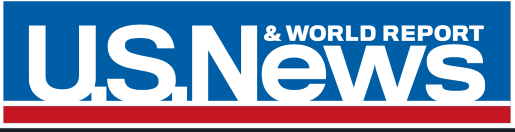 U.S. News & World Report logo highlighting Dr. Shiv K. Goel's recognition as a Top Doctor in 2024 for excellence in health and wellness.