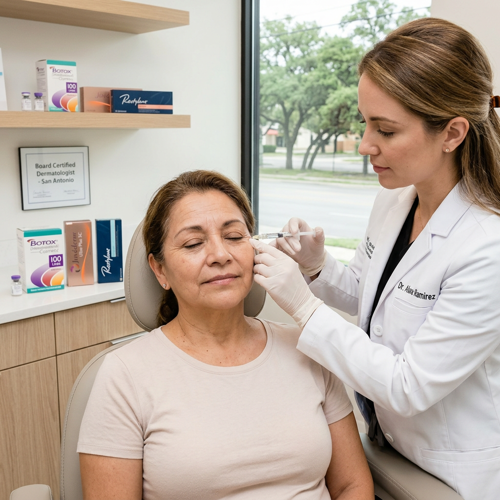 Botox and Dermal Fillers for Wrinkle Reduction San Antonio